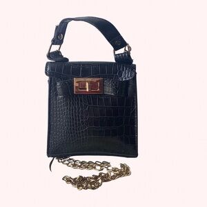 Vintage mini briefcase purse